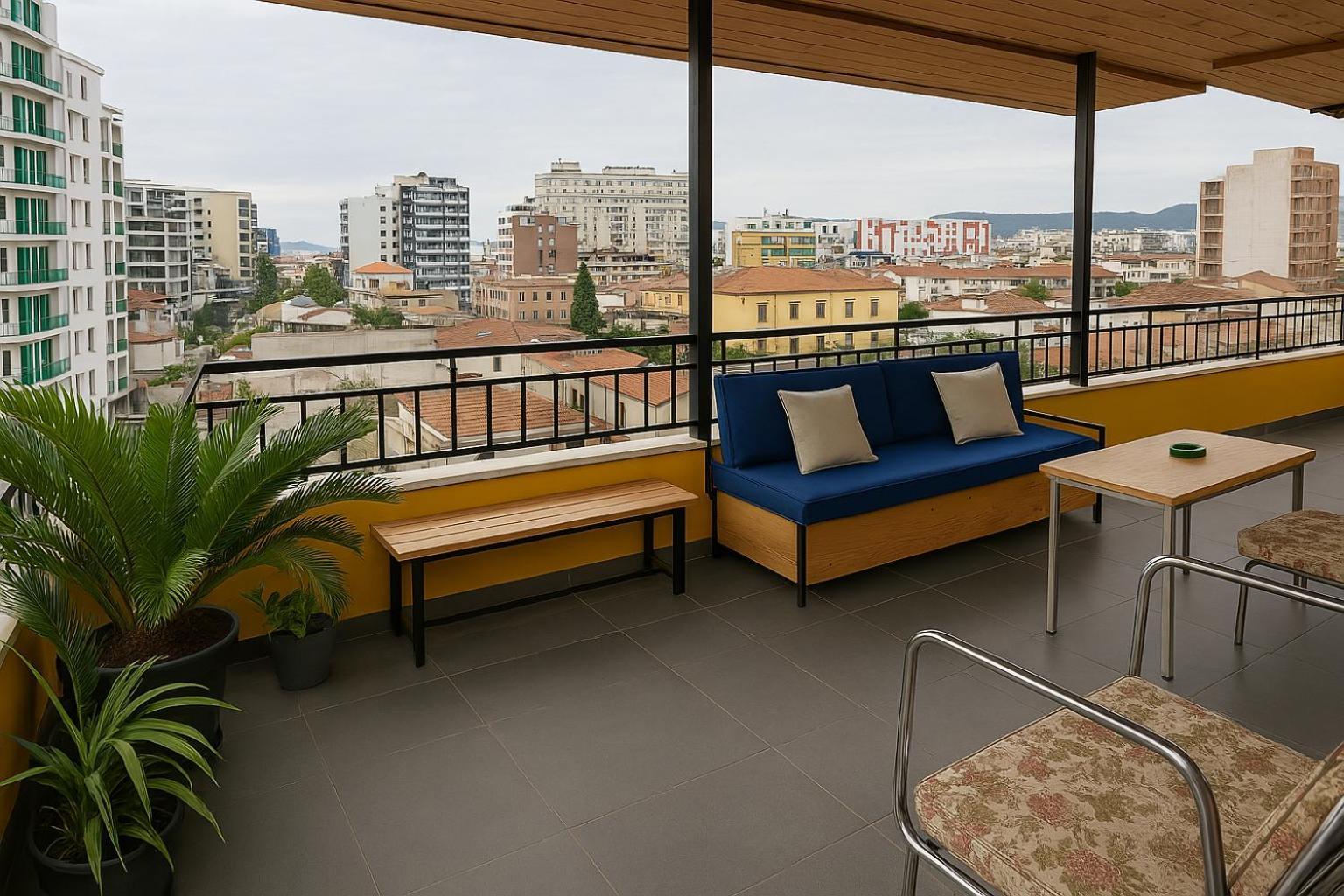 Cozy Big Apartment With Balcony تيرانا المظهر الخارجي الصورة